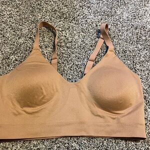 True & Co. Seamless Tan Wireless Bralette